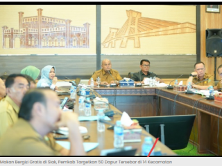 Pemkab Siak Targetkan 50 Dapur Makan Bergizi Gratis di 14 Kecamatan